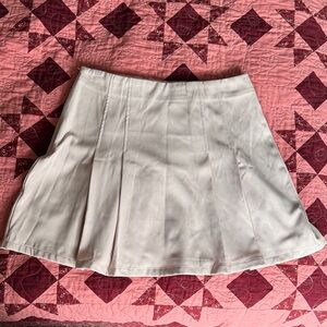 Cider Cream Mini Skirt